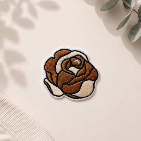 Brun rose – strygemærke