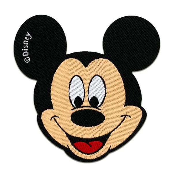Mickey Mouse strygemærke fra Disney til reparation og dekoration af tøj.